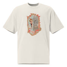 Load image into Gallery viewer, Cupid&#39;s Castle Oversized Faded T-Shirt by VTown Designs
