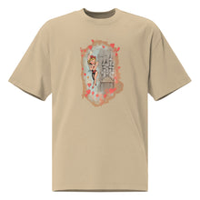 Load image into Gallery viewer, Cupid&#39;s Castle Oversized Faded T-Shirt by VTown Designs
