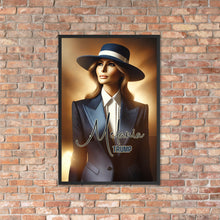 Load image into Gallery viewer, Melania Trump Framed Photo Poster – High-Quality &amp; Elegant
