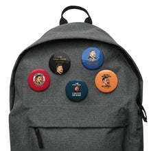 Load image into Gallery viewer, Tonka Jahari Pin Button Set of 5 | Impractical Jokers Meme Pins
