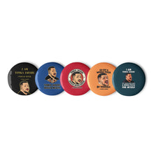 Load image into Gallery viewer, Tonka Jahari Pin Button Set of 5 | Impractical Jokers Meme Pins
