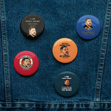 Load image into Gallery viewer, Tonka Jahari Pin Button Set of 5 | Impractical Jokers Meme Pins
