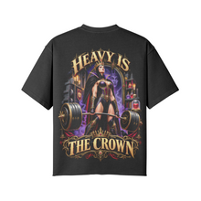 Load image into Gallery viewer, Heavy Is The Crown | Monster Babes Oversized Tee
- Back Side
