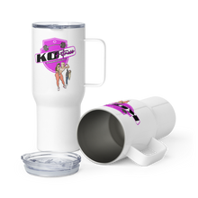 Load image into Gallery viewer, KO Fitness Travel mug with a handle
