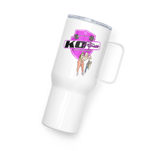 Load image into Gallery viewer, KO Fitness Travel mug with a handle
