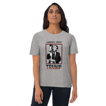 Load image into Gallery viewer, Trump America First Organic Cotton T-Shirt – Unisex &amp; Eco-Friendly
