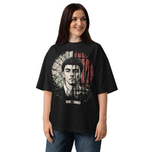 Load image into Gallery viewer, Wear the Divide: Luigi Mangione Saint / Sinner Organic Tee
