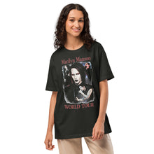 Load image into Gallery viewer, Marilyn Manson Unisex Oversized T-Shirt – World Tour

