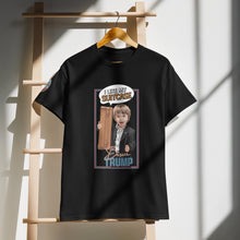 Load image into Gallery viewer, &quot;I Like My Suitcase&quot; Meme DryBlend® T-Shirt - Unisex Black Tee [FRONT]
