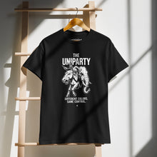 Load image into Gallery viewer, Uniparty Politics T-Shirt | Different Colors Same Control
