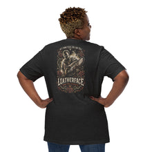 Load image into Gallery viewer, Wear Your Texas Horror Pride: Leatherface Roses Tee

