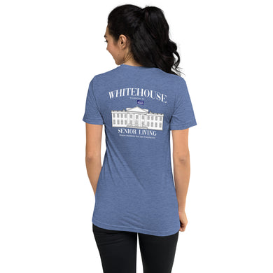 Pro-Trump Republican Exclusive: Whitehouse Senior Living Short Sleeve T-Shirt - Uncover the DC Truth