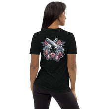 Load image into Gallery viewer, Liberty Tees: Pro2A Statement Shirts for Her [Colt + Roses] back
