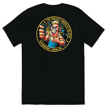 Load image into Gallery viewer, Coolest Finger in the Gym! Unisex Tri-Blend T-Shirt By VTown Designs
