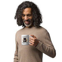 Load image into Gallery viewer, Im-going-to-let-god-fix-it-cat-mug-by-vtown-designs-dot-com-white-mug-white-background-man-holds-mug
