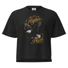 Load image into Gallery viewer, Made for Higher Places Eagle Women’s Heavyweight Tee [FRONT]
