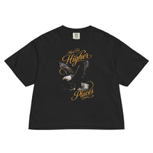 Load image into Gallery viewer, Made for Higher Places Eagle Women’s Heavyweight Tee [FRONT]

