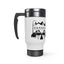 Load image into Gallery viewer, Verrado Stainless Steel Travel Mug with Handle (Tree-Lined Streets)
