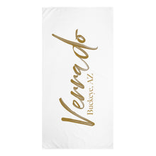 Load image into Gallery viewer, The Elegantly Bold Gold Standard Beach Towel, 30x60
