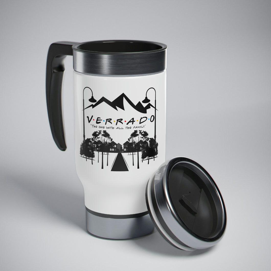 Verrado Stainless Steel Travel Mug with Handle (Family)