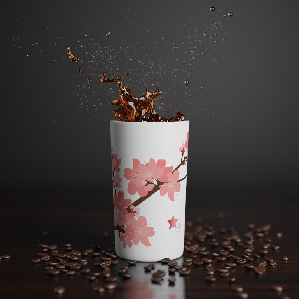 Cherry Blossoms by Vtown Designs Conical Coffee Mugs (3oz, 8oz, 12oz)