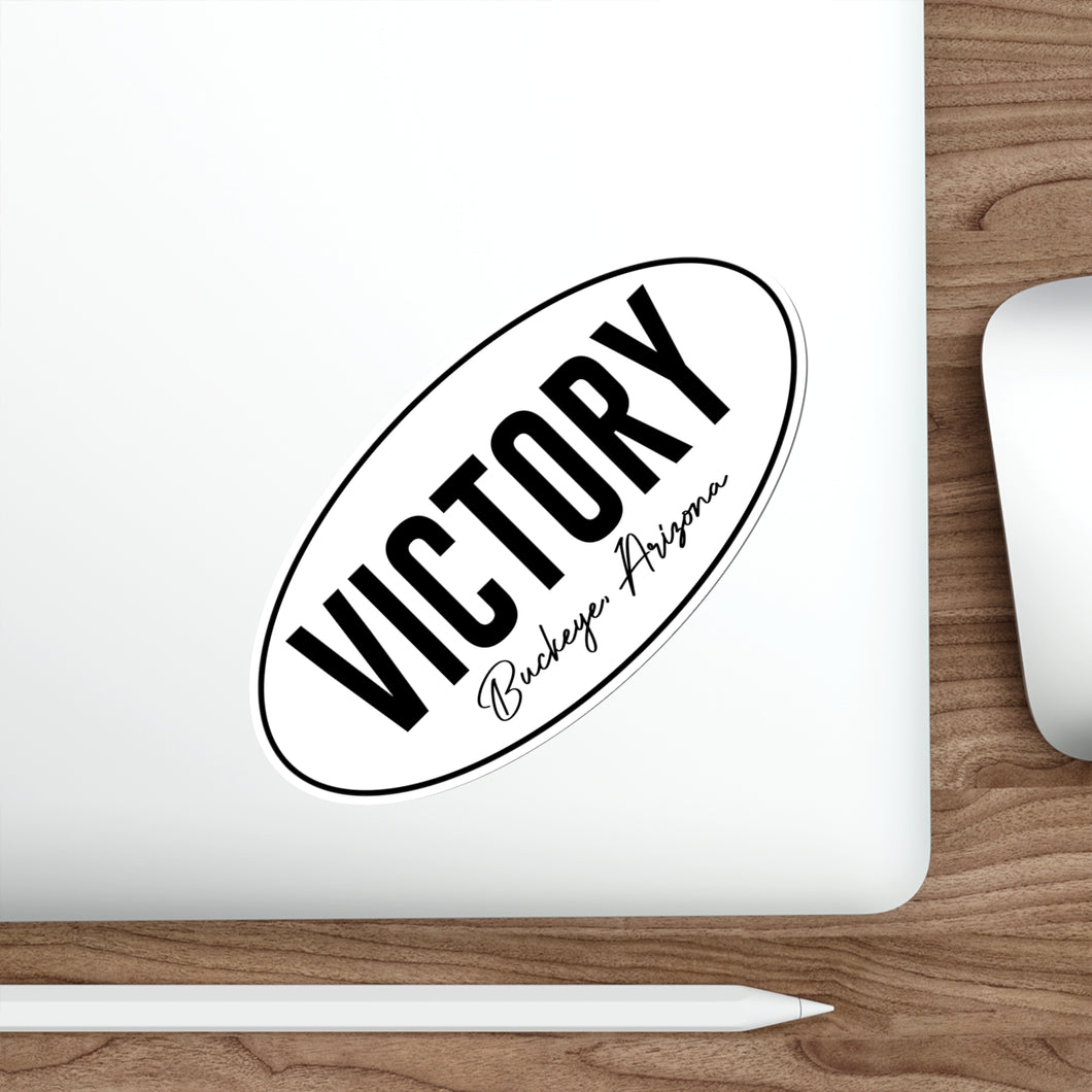 Victory Buckeye, Arizona Die-Cut Stickers for fans and residents of Victory at Verrado by Vtown Designs