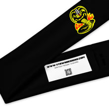 Load image into Gallery viewer, Cobra Kai Headband for fans of The Karate Kid and 80s Gifts
