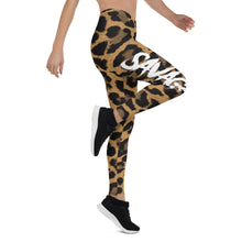 Load image into Gallery viewer, Leopard &quot;Savage&quot; Leggings
