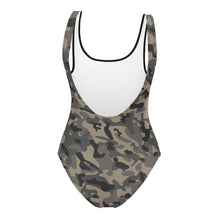 Load image into Gallery viewer, America Camo-backed One-Piece Swimsuit back ghost camo

