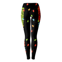 Load image into Gallery viewer, &quot;Christmas Lights Are Like Epstein&quot; Leggings UCS By V-Town Designs
