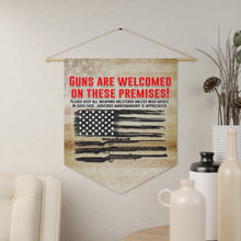Load image into Gallery viewer, Guns Permitted Pennant by Vtown Designs
