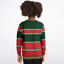 Load image into Gallery viewer, &quot;I&#39;m the reason--Naughty List&quot; Kids Sweatshirt By V-Town Designs
