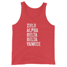 Load image into Gallery viewer, Zaddy Phonetic Unisex Tank Top (2022)
