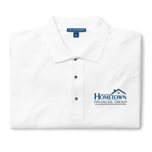 Load image into Gallery viewer, Hometown Financial Men&#39;s Premium Polo
