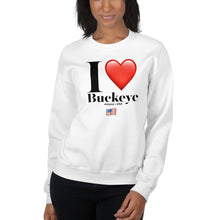 Load image into Gallery viewer, I Heart Buckeye - Unisex Sweatshirt
