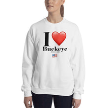 Load image into Gallery viewer, I Heart Buckeye - Unisex Sweatshirt
