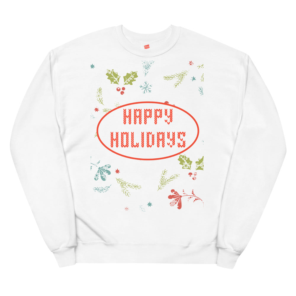 Happy Holidays #Griswold Edition Unisex fleece sweatshirt (Uncensored)