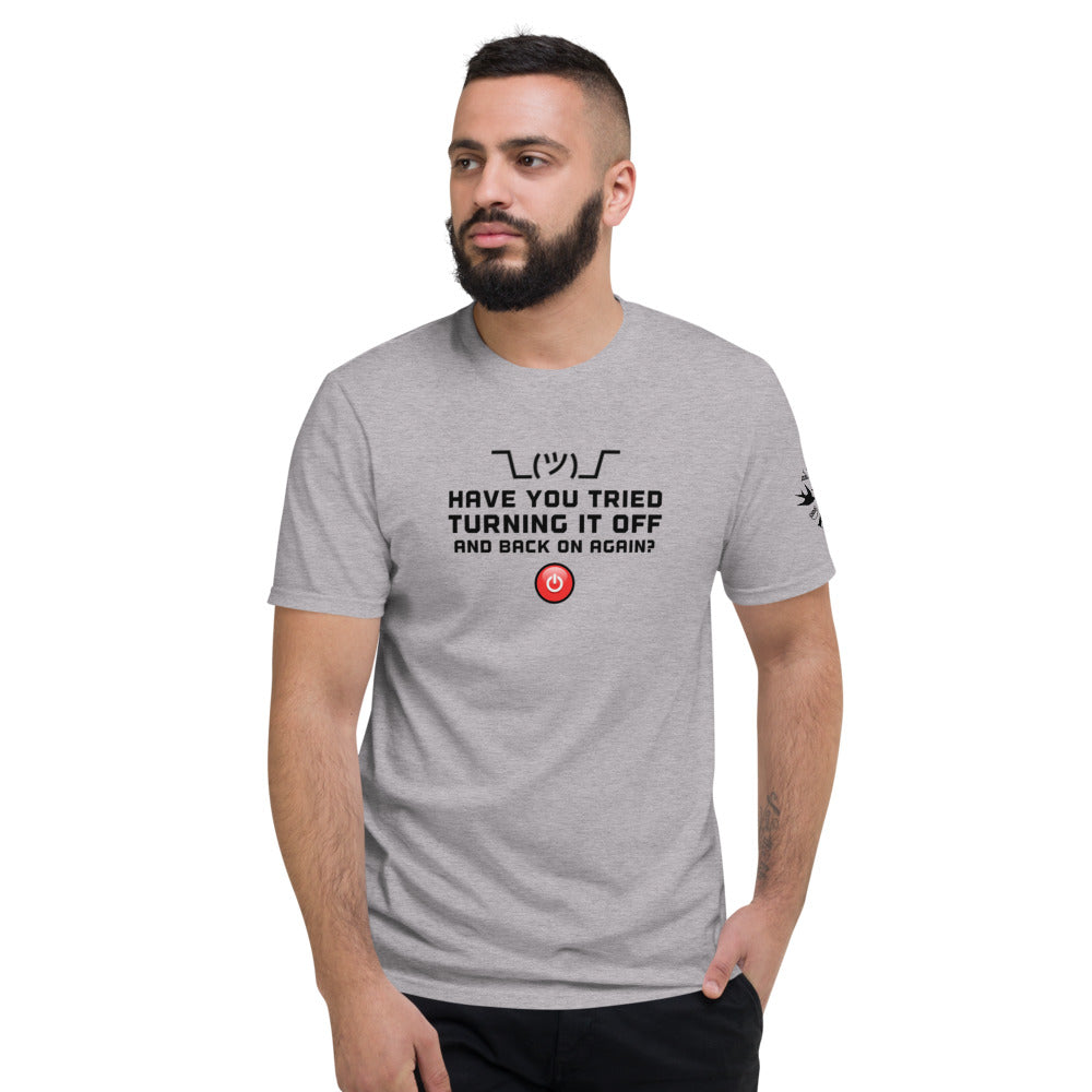 Reboot #ITLife Short-Sleeve Troubleshooting T-Shirt