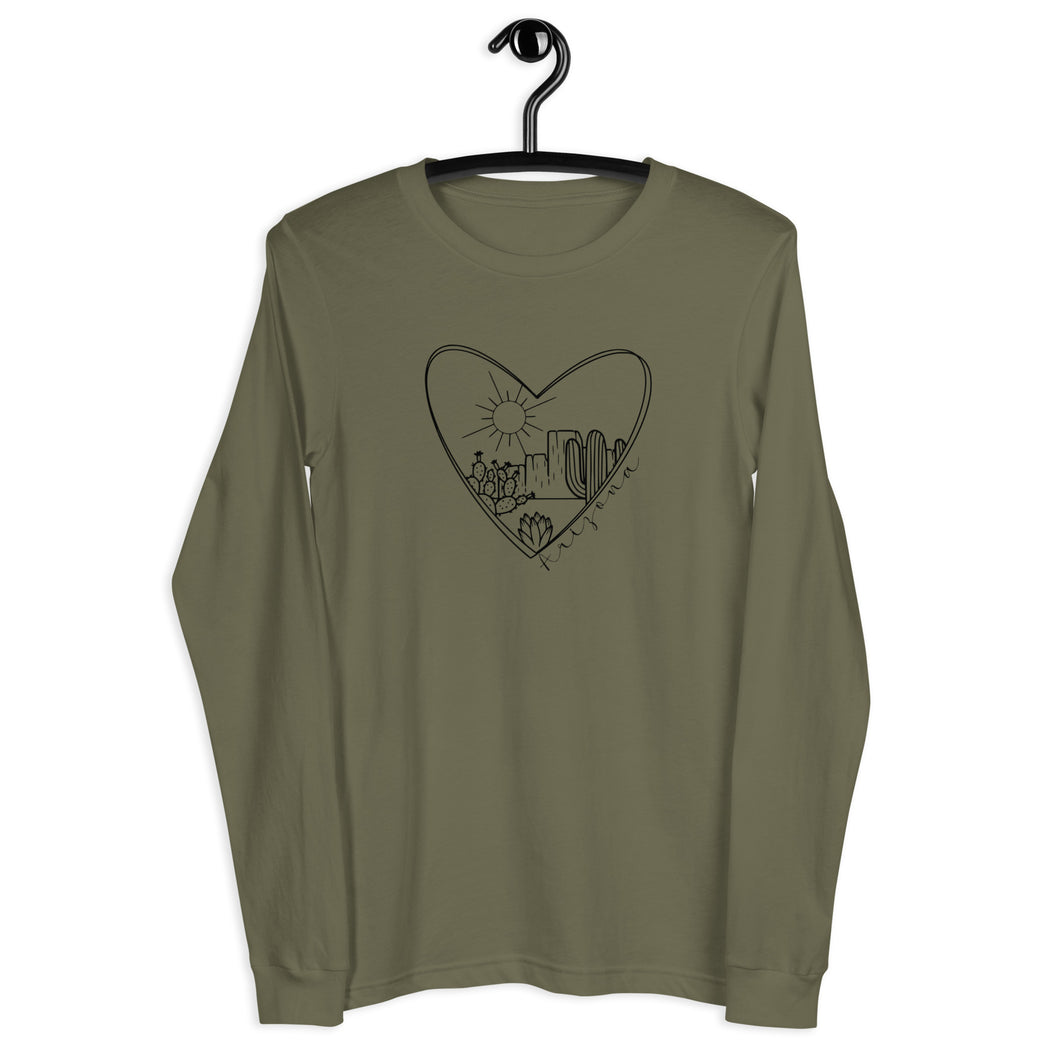 arizona-sunset-love-long-sleeve-t-shirt-military-green