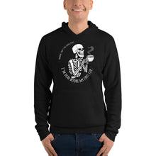 Load image into Gallery viewer, Dead Cup by Vtown Designs on a Bella + Canvas Hoodie (2022)
