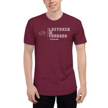 Load image into Gallery viewer, LazyDaze Unisex Tri-Blend Track Shirt
