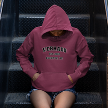 Load image into Gallery viewer, verrado-varisity-hoodie-girl-3-maroon
