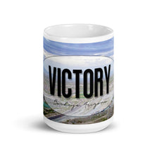 Load image into Gallery viewer, Victory &quot;View from Top&quot; - White glossy mug
