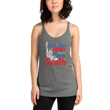 Load image into Gallery viewer, Give Me Liberty Skull Women&#39;s Racerback Tank (2022)
