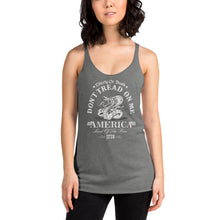 Load image into Gallery viewer, Don&#39;t Tread On Me Women&#39;s Racerback Tank (2022)
