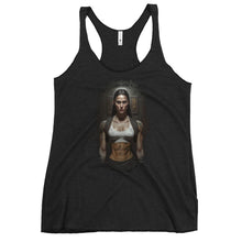 Load image into Gallery viewer, Hallowed Be Thy Gains Racerback Tank for gymsharks and gymrats front
