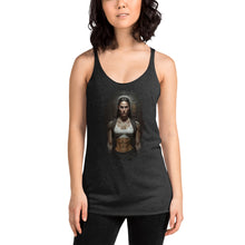 Load image into Gallery viewer, Hallowed Be Thy Gains Racerback Tank for gymsharks and gymrats front model 2
